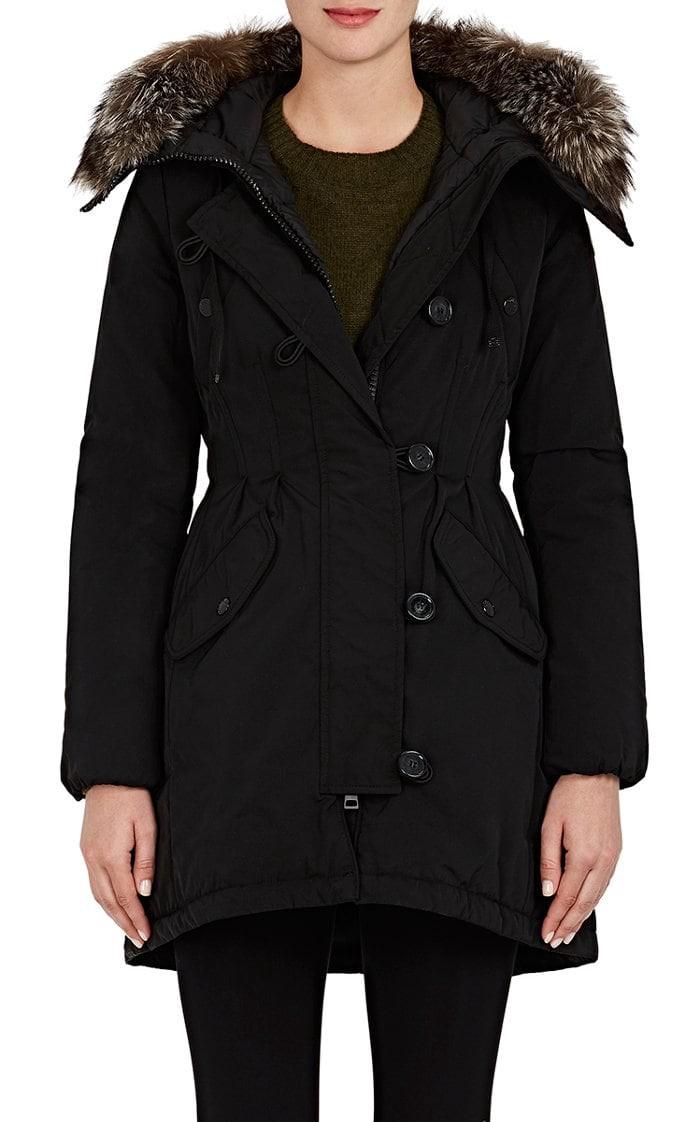 Moncler Aredhel Fox-fur-trimmed Down 