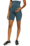 Girlfriend Collective Seamless Mat Bike Shorts In Moss