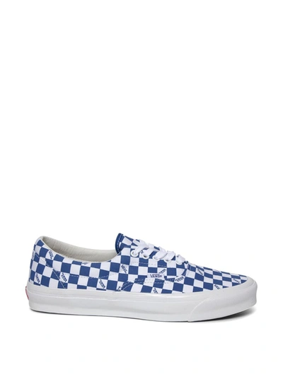 Vans Og Era Lx Checkerboard Print Sneaker Nautical Blue