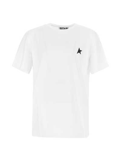 Golden Goose Star-print Cotton T-shirt In Black