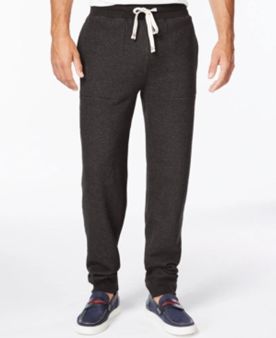 Tommy Hilfiger Adaptive Men's Shep Sweatpant With Drawcord Stopper In Charcoal Grey Heather