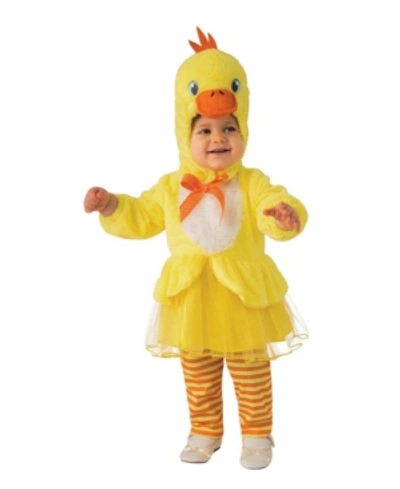 Buyseasons Baby Girls And Boys Duck Tutu Deluxe Costume In Yellow