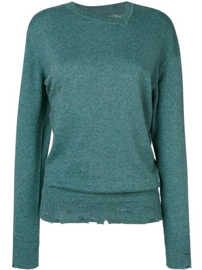 Isabel Marant Étoile Asymmetric Sweater - Green