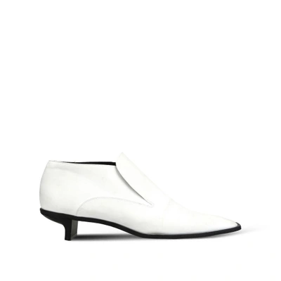 Stella Mccartney White Alter Nappa Low Ankle Boots