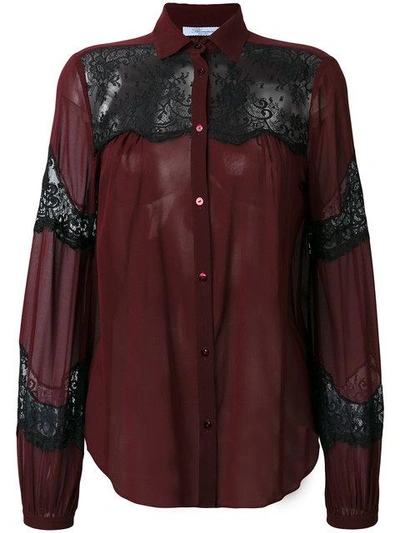 Blumarine Lace Panels Shirt