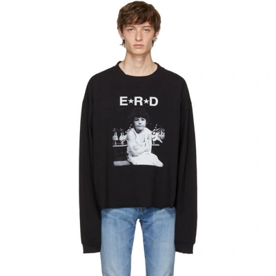 Enfants Riches Deprimes Printed Long Sleeve T In Black Enfants Riches Deprimes Printed Long Sleeve T In Black