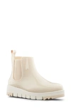 Cougar Firenze Glossy Chelsea Rain Boots In Oyster