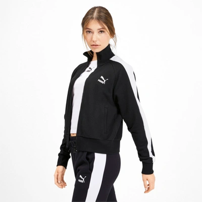 Puma Womens  Iconic T7 Track Jacket In Black