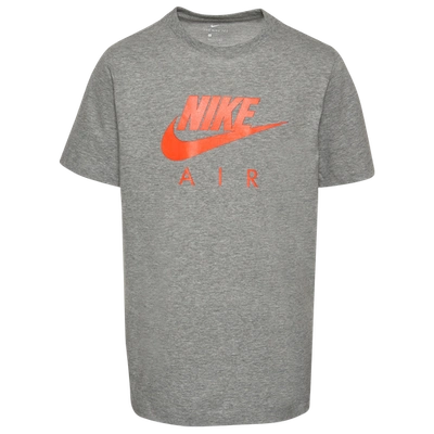 Nike Kids' Boys  Air T-shirt In Grey/red