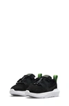 Nike Kids' Crater Impact Sneaker In Black/black/green