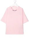 Palm Angels Kids' Little Girl's & Girl's Classic Logo T-shirt In Pink