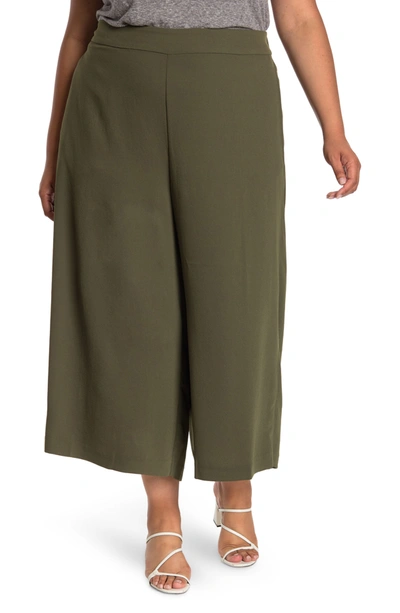 Madewell Drapey Huston Wide Leg Pants In Kale ModeSens