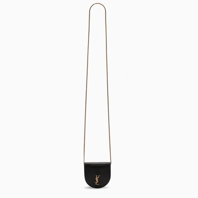 Saint Laurent Wallet Strap Babykaia In Black