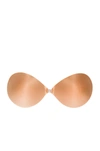 Nubra Seamless U Half Cup Bra In Tan