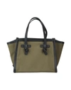 Gianni Chiarini Handbags In Military Green