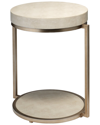 Jamie Young Chester Faux Shagreen Side Table