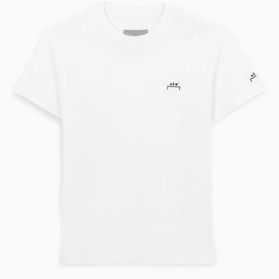 A-cold-wall* White Logo-embroidery T-shirt