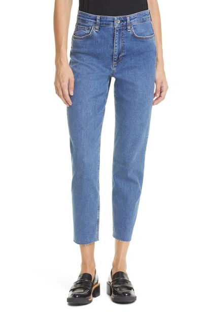 Rag & Bone Nina High Waist Ankle Cigarette Jeans In Poppy1