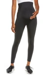 Girlfriend Collective Seamless Maternity Leggings In Blk
