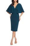 dress the population louisa butterfly sleeve cocktail dress Dress The Population Louisa Dress - Black