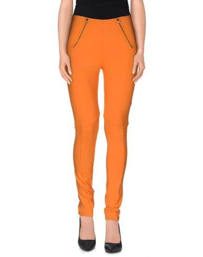 Hoss Intropia Casual Pants In Orange