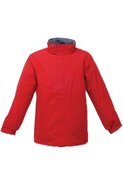 Regatta Mens Beauford Insulated Waterproof Windproof Performance Jacket In Red