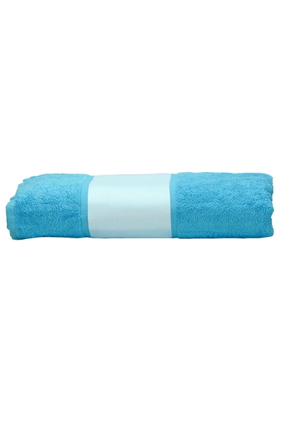 A&r Towels Subli-me Hand Towel (aqua Blue) (one Size)