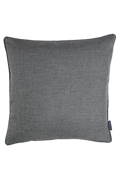Riva Home Riva Paoletti Eclipse Throw Pillow Cover (silver) (18 X 18in) In Grey