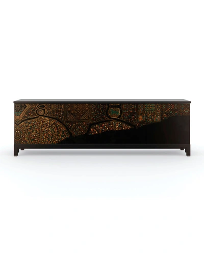 Caracole Mosaic Console Table