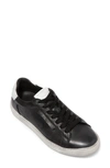 Allsaints Low Top Sneaker In Black/white