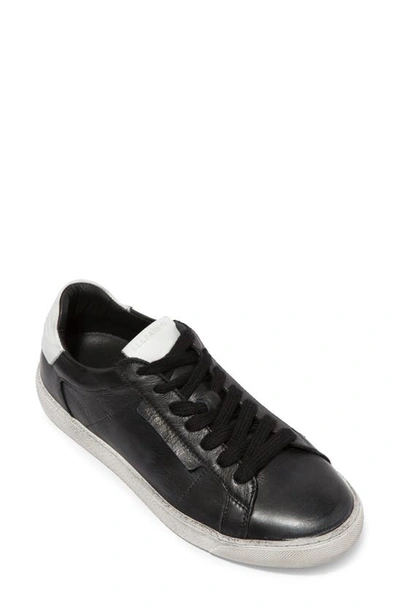 Allsaints Low Top Sneaker In Black/white