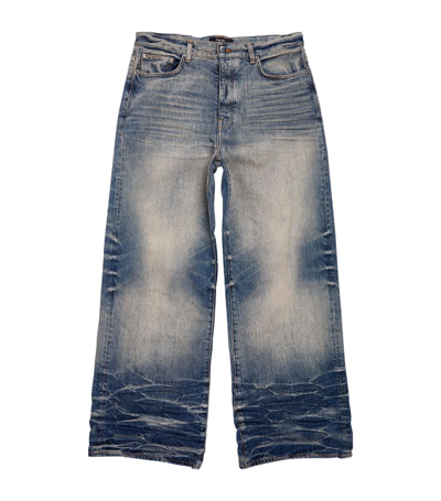 Amiri Stack Skinny Jean In Clay Indigo