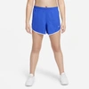 Nike Dri-fit Tempo Big Kids' Running Shorts (extended Size) In Game Royal,white,white,white
