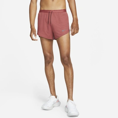 Nike Dri-fit Run Division Pinnacle Men's Running Shorts In Cedar/cedar/reflective
