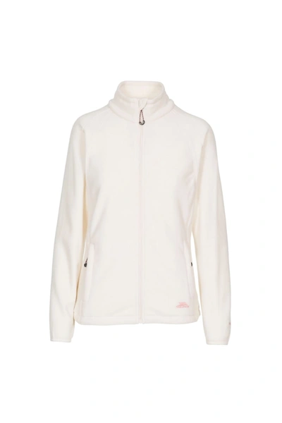 Trespass Womens/ladies Nonstop Fleece Jacket In White