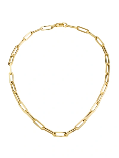 Saks Fifth Avenue Women's 14k Yellow Gold Paperclip Chain Necklace