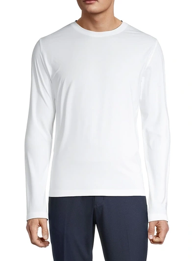 Pga Tour Men's Upf 50+ Solar Block Long-sleeve T-shirt In Caviar