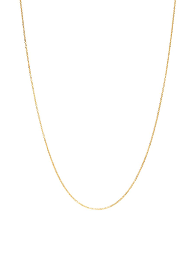 Saks Fifth Avenue Women's Build Your Own Collection 14k Yellow Gold Forsantina Chain Necklace In Yellow Gold