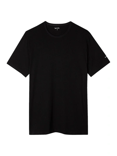 Paul Smith Three-pack Black Cotton T-shirts