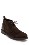 Blondo Konor Waterproof Chukka Boot In Brown Suede