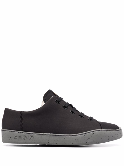 Camper Peu Touring Sneakers In Calfskin In Black