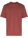 Reigning Champ Short Sleeve Slim Fit Crewneck T-shirt In Red