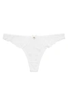 Dita Von Teese Fiamma G-string In White