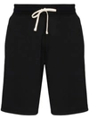 Reigning Champ Loopback Cotton-jersey Drawstring Shorts In Black