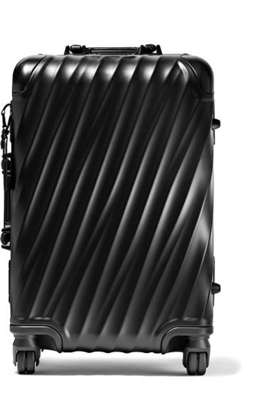 Tumi International Carry-on Aluminum Suitcase In Black