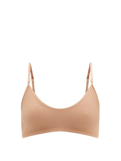 Commando Butter Modal-blend Bralette In True Nude