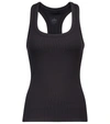 Alo Yoga Pulse Stretch-jersey Tank In Black