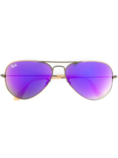 Ray Ban Aviator Frame Sunglasses