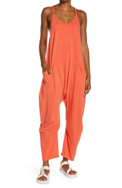Free People Fp Movement Hot Shot Jumpsuit In Candy Apple