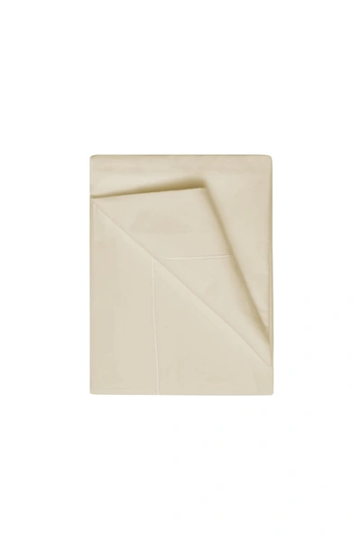 Belledorm 400 Thread Count Egyptian Cotton Flat Sheet (cream) (queen) (uk In Yellow